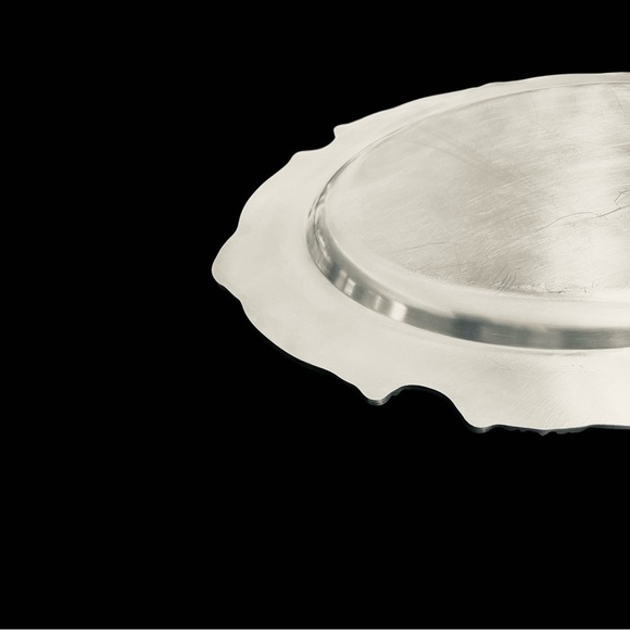 VINTAGE REED & BARTON KING FRANCIS 1676 PATTERN 19" SILVER PLATE. OVAL PLATTER - Picture 8 of 13